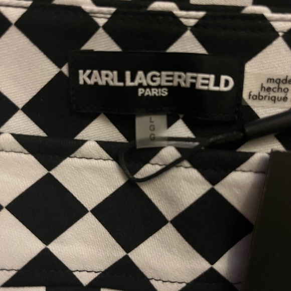 Karl Lagerfeld Paris Checkered Straight Skirt - Large. Perfect NWT condition. - Picture 5 of 10